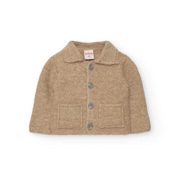 Boboli Camel Knitted Cardigan / Jacket