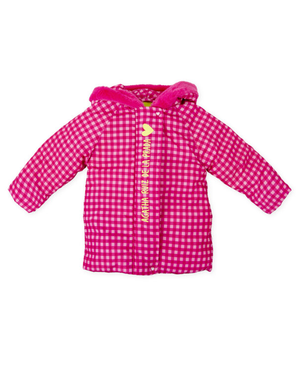 Agatha Ruiz De La Prada Pink Gingham Coat - Image 4
