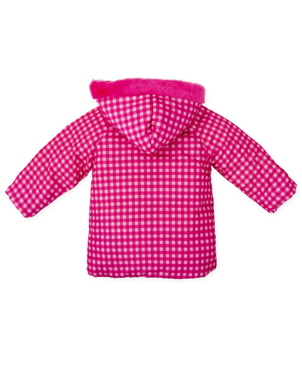 Agatha Ruiz De La Prada Pink Gingham Coat - Image 3