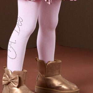 A dee Lumi Diamante A*Dee logo tights - pink Fairy