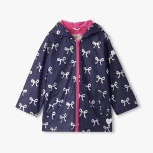 Hatley foil bow raincoat