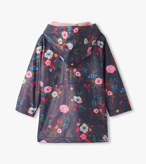 Hatley Fall Floral Peplum Rain Jacket - Image 2