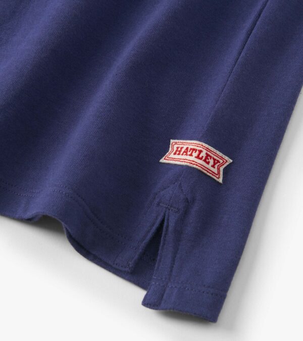 Hatley blue stripes rugby polo - Image 2