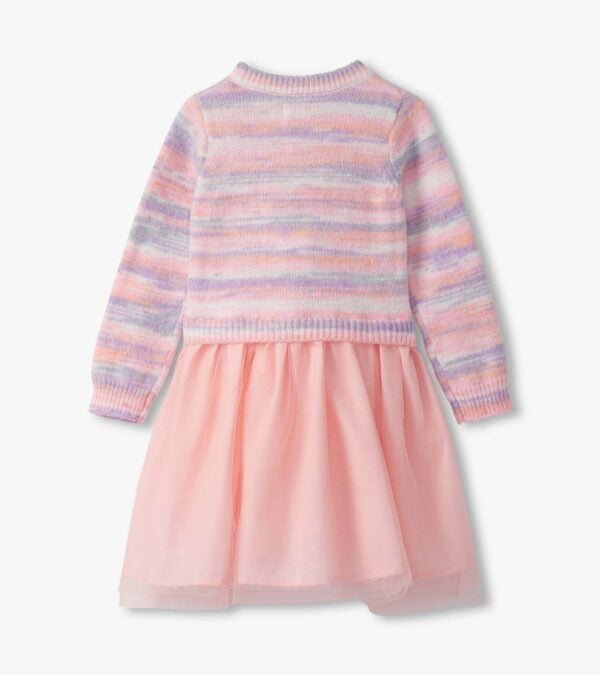 Hatley pastel Rainbow Fuzzy Mixed Dress - Image 3