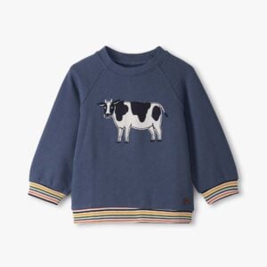 Hatley cow pullover