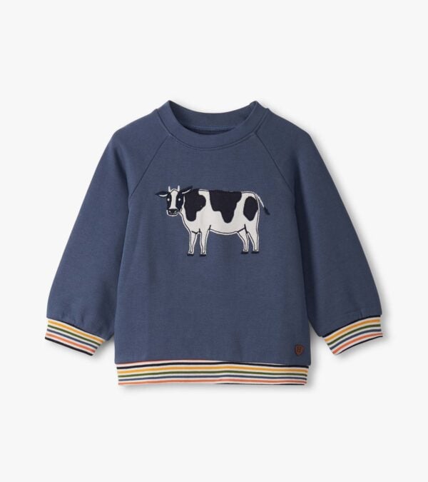 Hatley cow pullover