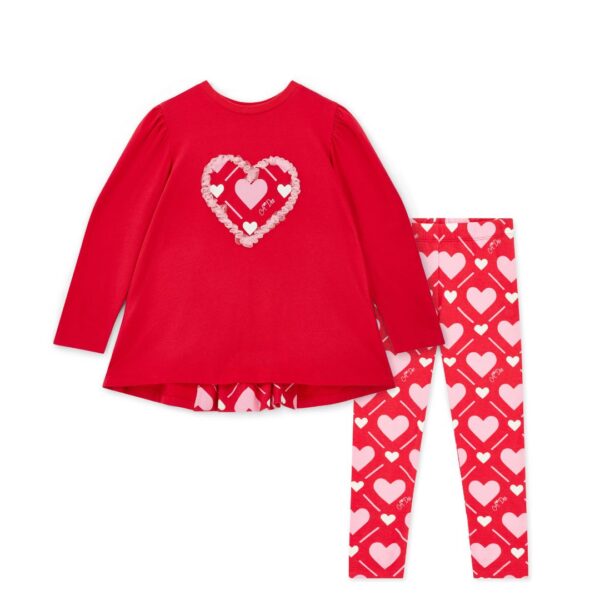 A Dee Lola Heart print legging set - Image 3