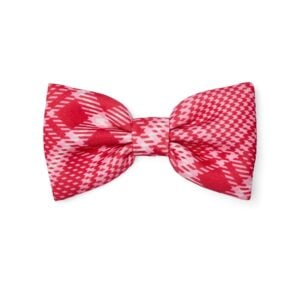 a dee Leighton check red hairclip