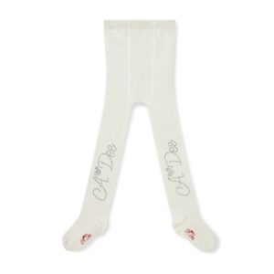 a dee lumi snow white tights with diamante