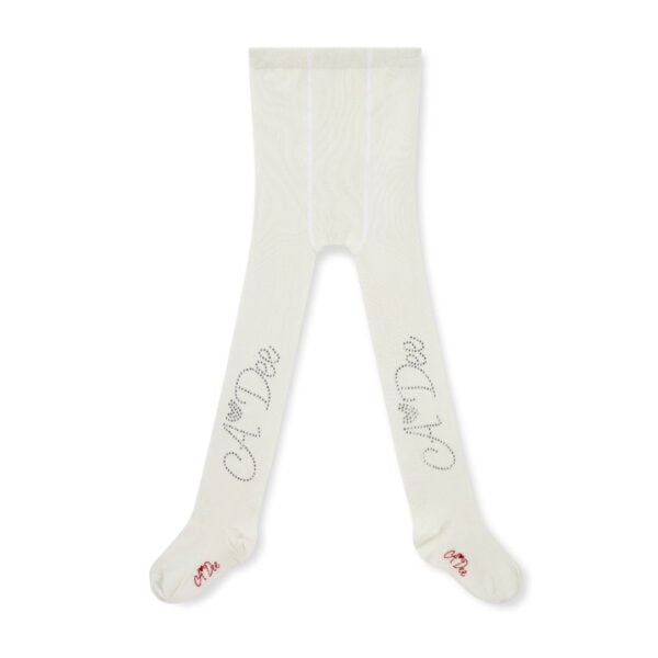 a dee lumi snow white tights with diamante