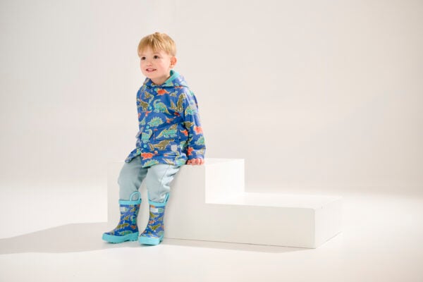 Hatley Dino Roar Snap Raincoat - Image 3