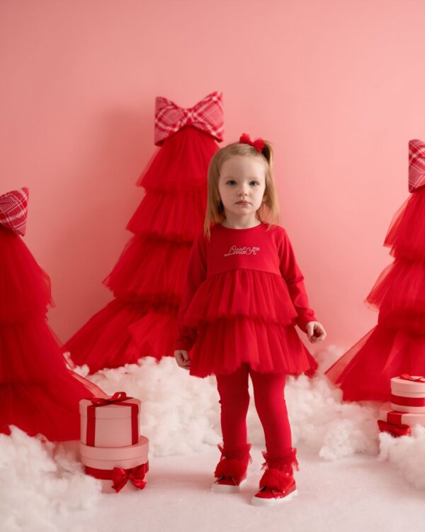 Little A KAYLA Tulle legging set