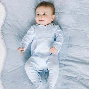 emile et rose kieran all in one babygrow with cuffs