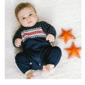 Emile et Rose Keane Knitted Fairisle Set