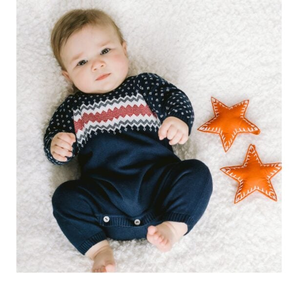 Emile et Rose Keane Knitted Fairisle Set