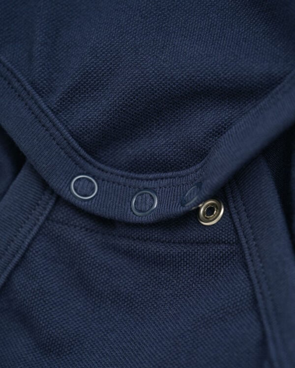 Gant Shield Long Sleeve Pique Body Suit - Marine - Image 2