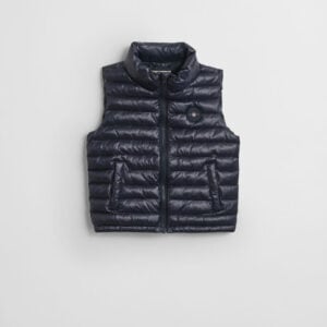 gant navy shiny body vest