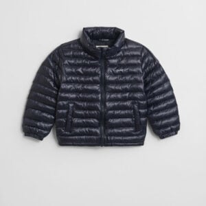 gant shiny light padded jacket - navy