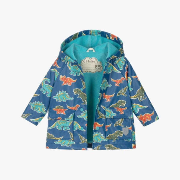 Hatley Dino Roar Snap Raincoat - Image 2