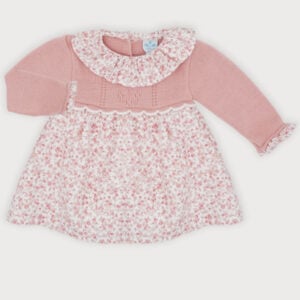 sardon bianca half knit dress