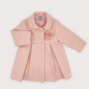 sardon wool coat pale pink