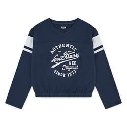 Levi's navy crew neck sweater