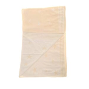 ziggle cream baby blanket