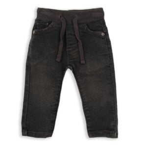 Babybol navy jean with elasticated waistband