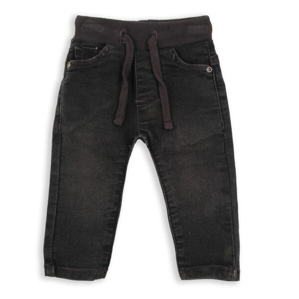 Babybol navy jean with elasticated waistband