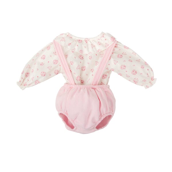 babidu 100% cotton blouse and romper ser