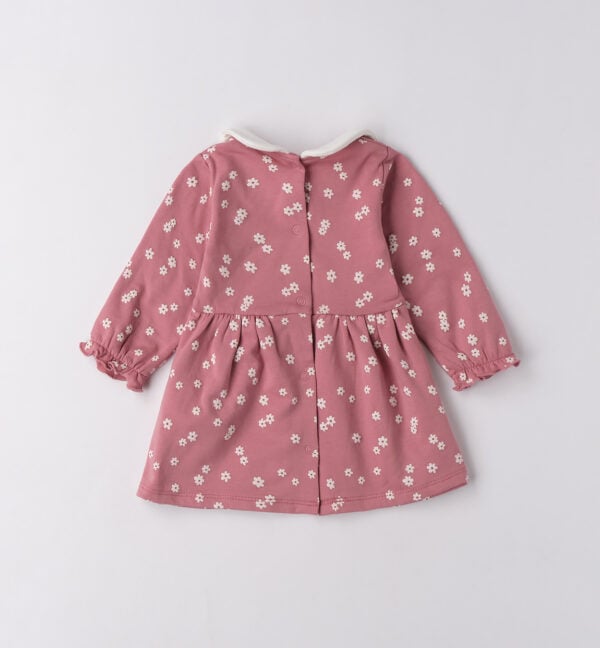 I Do Flower Print Collared Dress - Image 3