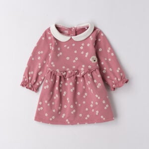 I do flower print collared dress