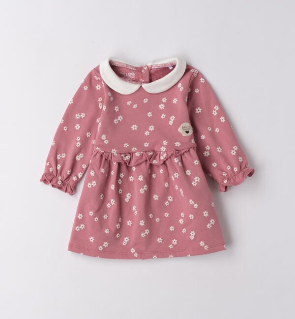 I do flower print collared dress