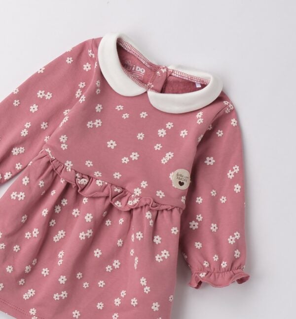 I Do Flower Print Collared Dress - Image 2