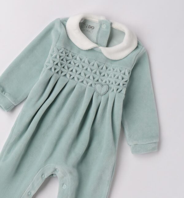 Ido Turquoise Babygrow - Image 2