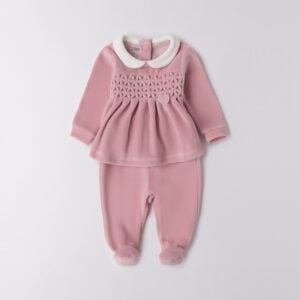 iDo Pink Velvet Two Piece