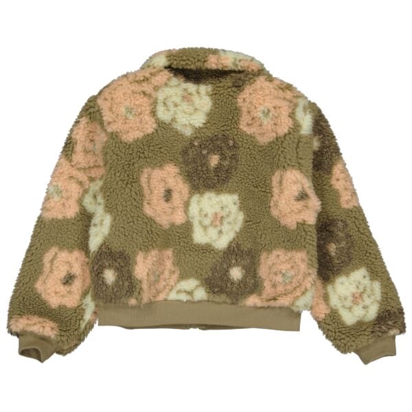Quapi Green Fleece Zip Up Jacket - Image 2