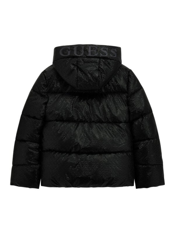 Guess Puffer Jacket - Jet Black - Image 2