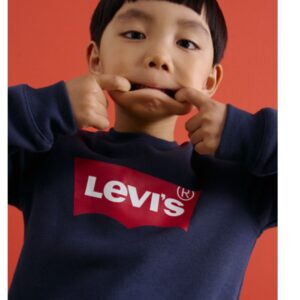 Levi's Baby Crew Neck Sweater - Navy