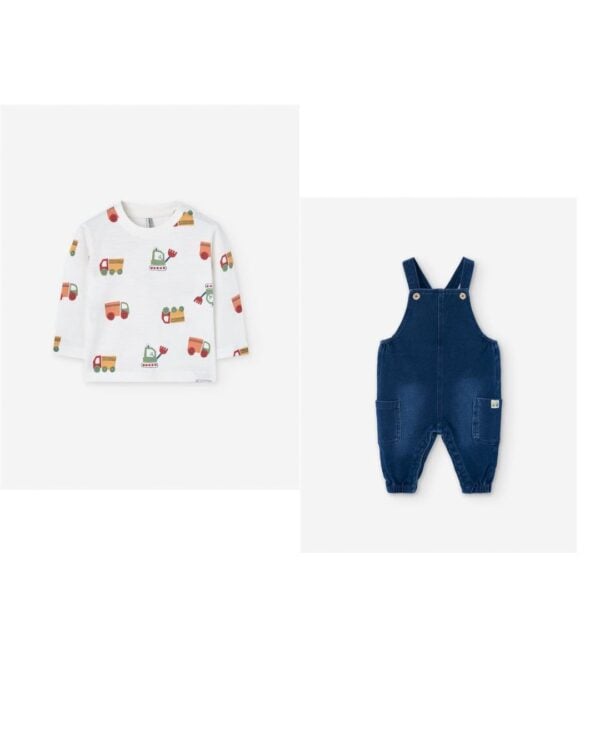Losan Digger Top and Dungaree Set
