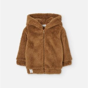 losan teddy fleece jacket with hood