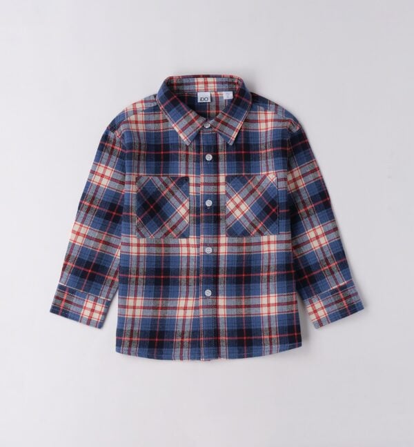 I do Blue and Red Check shirt