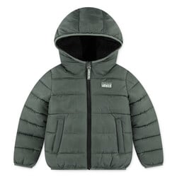 Levi's Green Hooded Coat