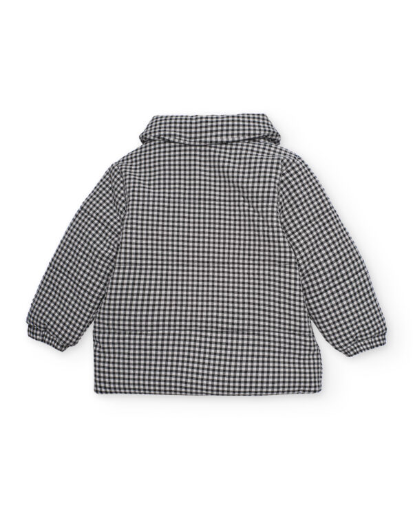 Tuc Tuc Black Vichy Heart Coat - Image 2