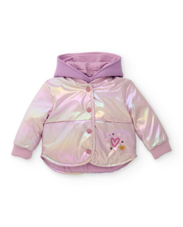 Tuc Tuc Lilac Coat With Hood