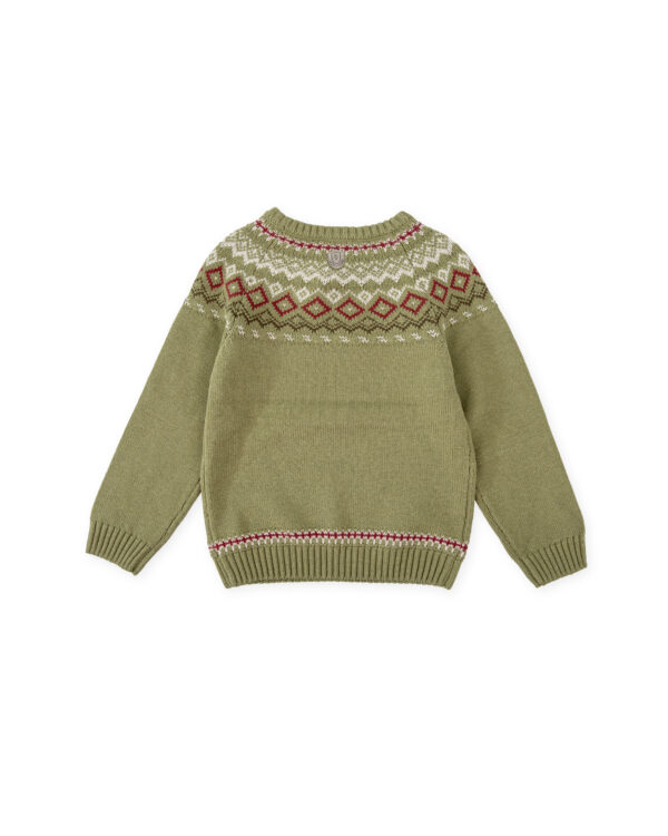 Tutto Piccolo Sweater and Shirt Set - Image 5