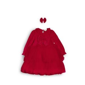 Caramelo Red Twofer Dress