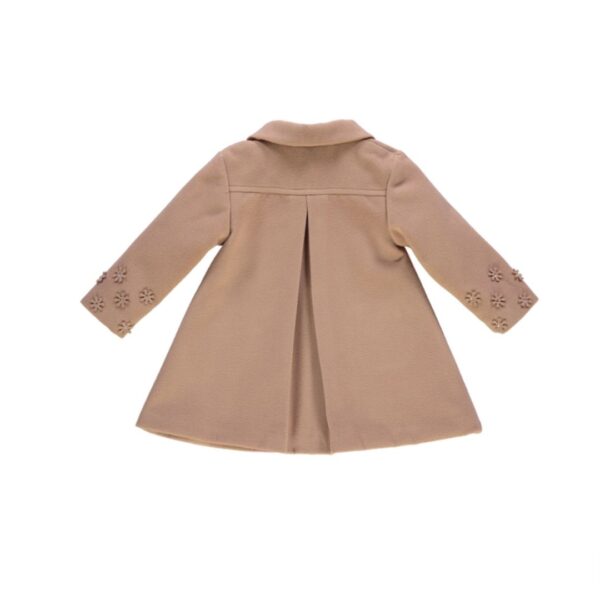 Piccola Speranza Camel Wool Coat - Image 2