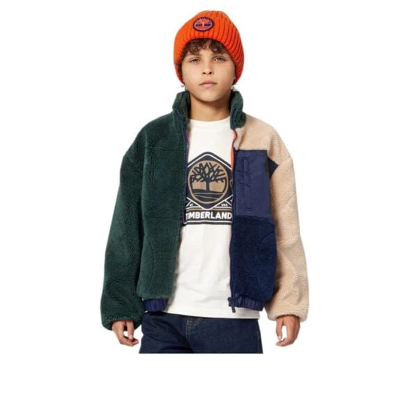 Timberland colour block fleece