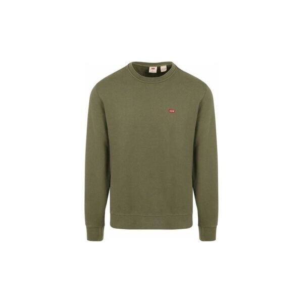 Levis deep lichen green crewneck jumper